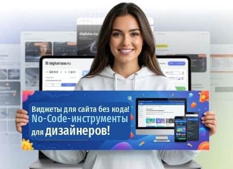 No‑Code для дизайнера. Создавайте калькуляторы, баннеры, онлайн записи, формы,